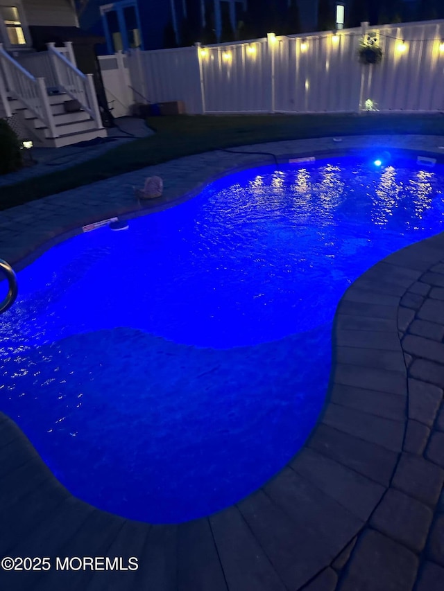 702 Saint Louis Ave, Point Pleasant Beach, NJ 08742 - view of pool with a fenced backyard