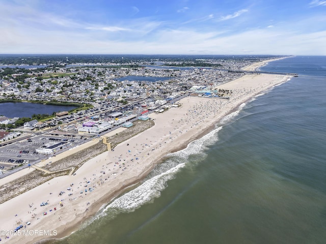 702 Saint Louis Ave, Point Pleasant Beach, NJ 08742 - aerial view of waterfront with a beach
