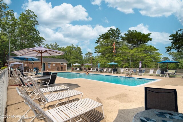 19 Cedar Ave, Manahawkin, NJ 08050 - community pool with a patio area