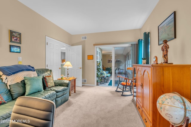 11 High Hill Ct, Manchester, NJ 08759 - living area featuring light carpet and baseboards