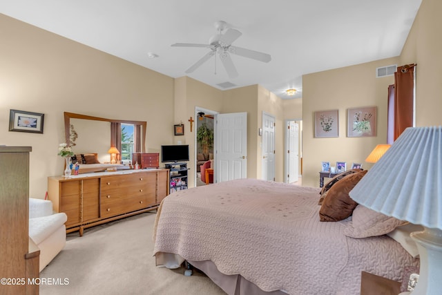 11 High Hill Ct, Manchester, NJ 08759 - bedroom featuring light carpet and ceiling fan