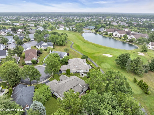11 High Hill Ct, Manchester, NJ 08759 - aerial view of residential area featuring a golf course and a large body of water