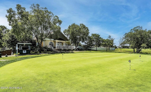 11 High Hill Ct, Manchester, NJ 08759 - surrounding community with a putting green and golf course view