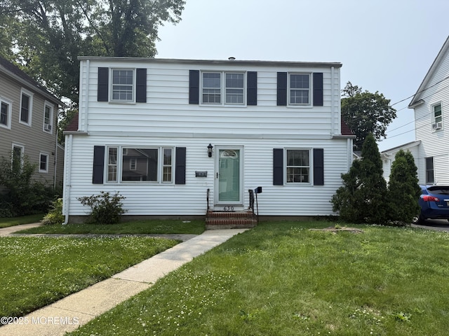 630 Overton Pl, Long Branch, NJ 07740 - view of front of home featuring a front lawn