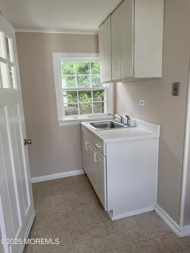 630 Overton Pl, Long Branch, NJ 07740 - laundry room with ornamental molding