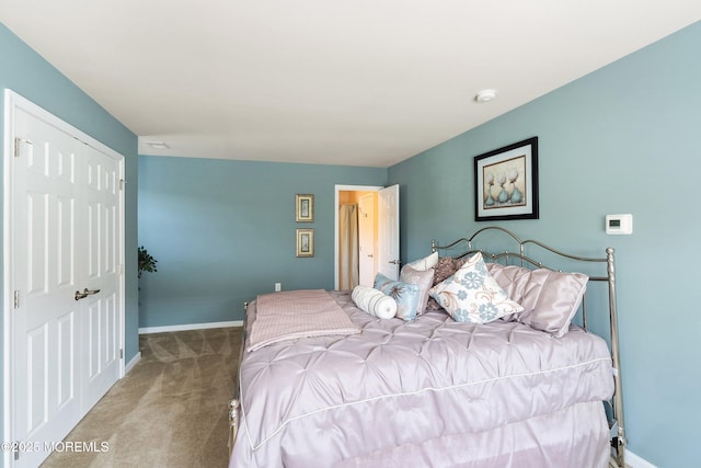 19 E Francesa Ct, Farmingdale, NJ 07727 - carpeted bedroom featuring baseboards and a closet