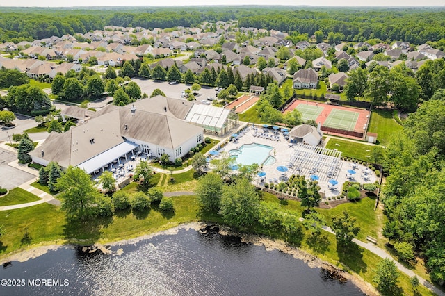 19 E Francesa Ct, Farmingdale, NJ 07727 - aerial view of a large body of water