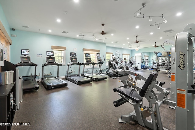 19 E Francesa Ct, Farmingdale, NJ 07727 - workout area with recessed lighting