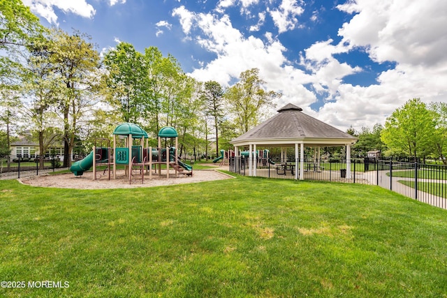 19 E Francesa Ct, Farmingdale, NJ 07727 - community play area featuring a gazebo