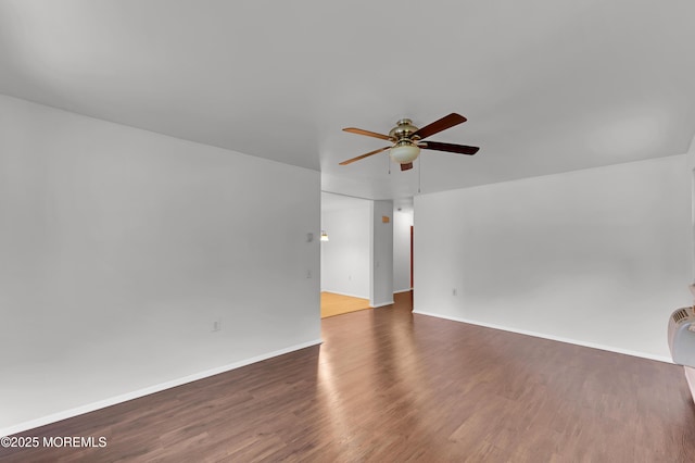 24 Ironside Dr Unit B, Whiting, NJ 08759 - unfurnished room featuring ceiling fan and wood finished floors