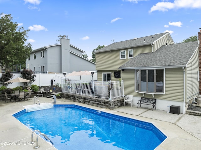 6 Convent Ct, Hazlet, NJ 07730 - view of swimming pool featuring a patio area