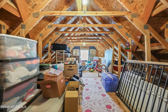 86 Legacy Ct, Freehold, NJ 07728 - view of unfinished attic