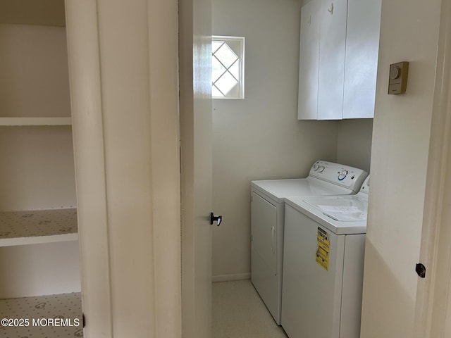 5 Lamb Rd, Brick, NJ 08724 - laundry room with independent washer and dryer and cabinet space