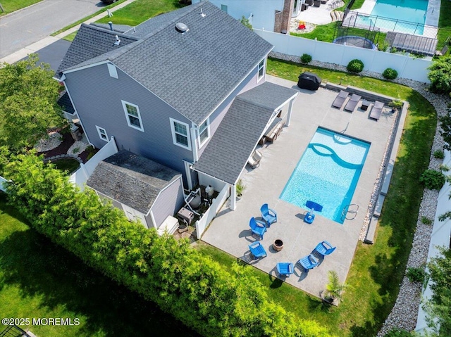 46 Sweet Gum Rd, Howell, NJ 07731 - view of subject property with a pool