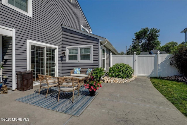 46 Sweet Gum Rd, Howell, NJ 07731 - view of patio with a gate and an outdoor hangout area