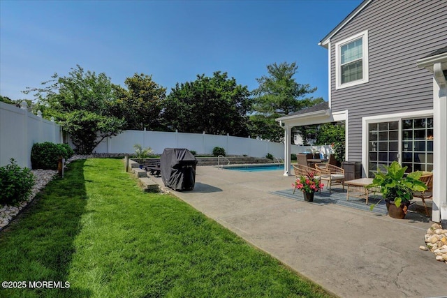 46 Sweet Gum Rd, Howell, NJ 07731 - fenced backyard featuring a patio