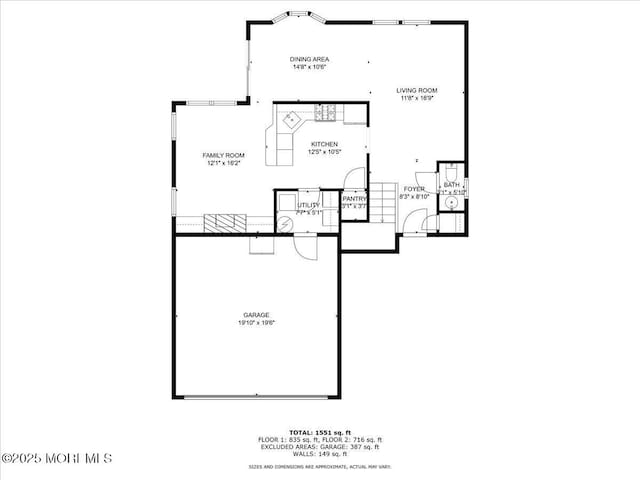 46 Sweet Gum Rd, Howell, NJ 07731 - view of room layout