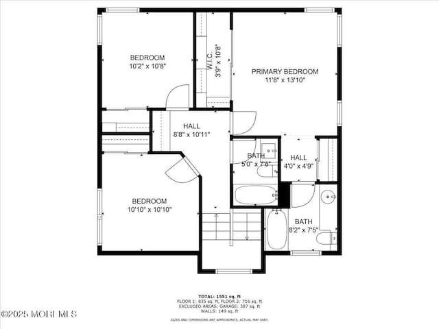 46 Sweet Gum Rd, Howell, NJ 07731 - view of property floor plan