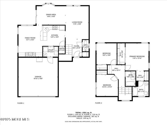 46 Sweet Gum Rd, Howell, NJ 07731 - view of floor plan / room layout