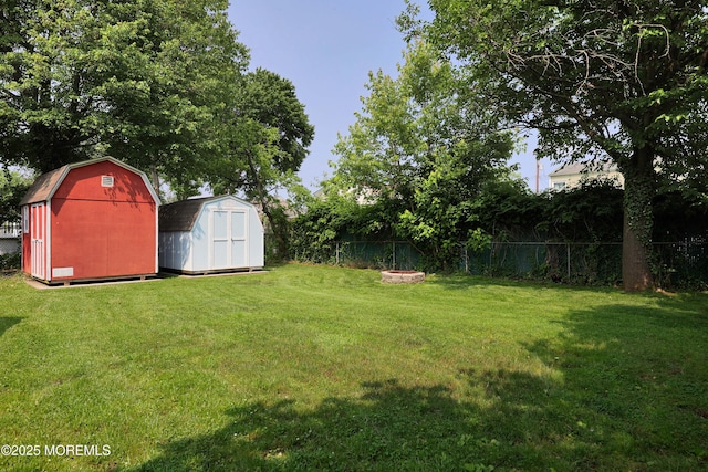 8 Donnelly St, Union Beach, NJ 07735 - fenced backyard with a storage unit