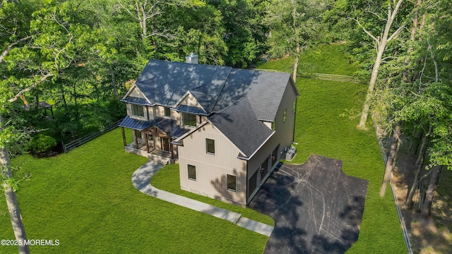 379 Buckalew Rd, Freehold, NJ 07728 - view from above of property featuring a forest