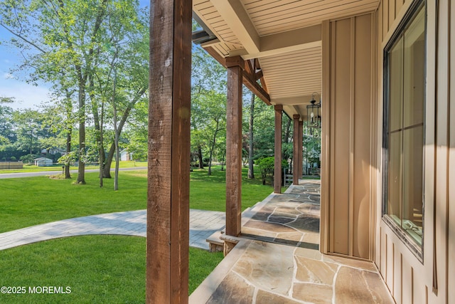 379 Buckalew Rd, Freehold, NJ 07728 - covered porch with a yard