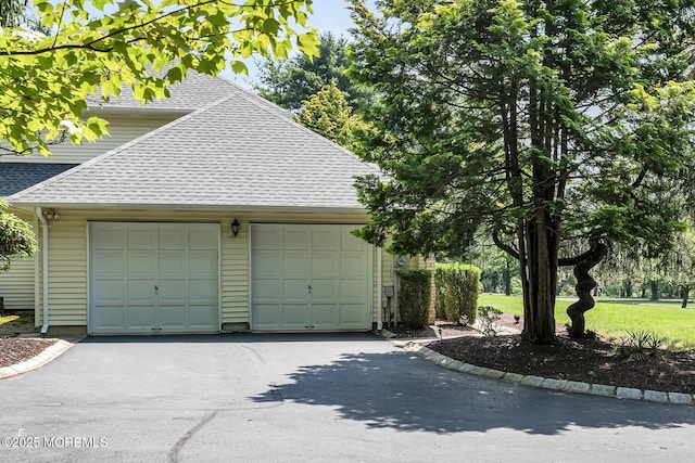 16 Chestnut Dr, Colts Neck, NJ 07722 - garage with driveway