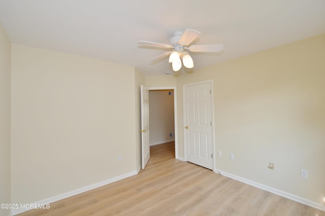 3168 Wood Spring Ln, Toms River, NJ 08755 - unfurnished room featuring light wood finished floors and ceiling fan
