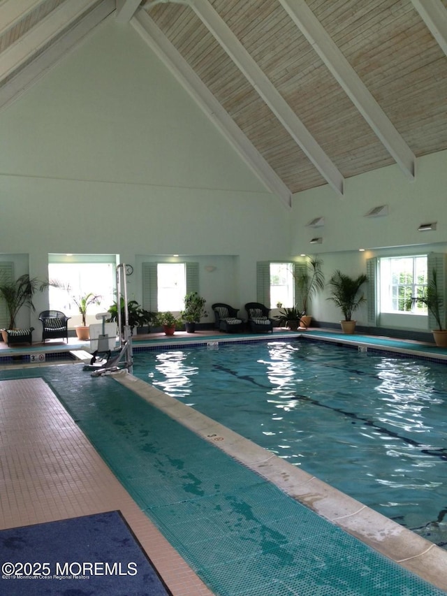3168 Wood Spring Ln, Toms River, NJ 08755 - view of indoor community pool