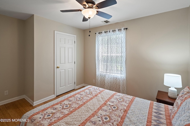 301 Cranberry Rd, Farmingdale, NJ 07727 - bedroom with wood finished floors and a ceiling fan