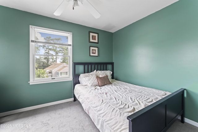 387 Barnegat Ln, Brick, NJ 08723 - carpeted bedroom with baseboards and ceiling fan