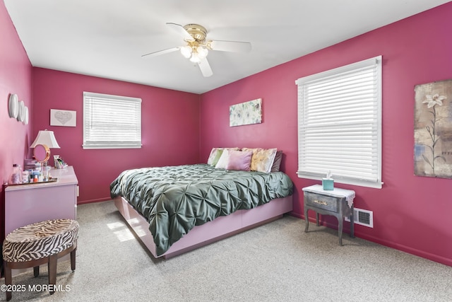 387 Barnegat Ln, Brick, NJ 08723 - carpeted bedroom featuring ceiling fan