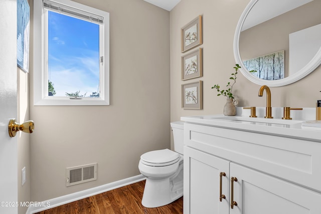 3058 Governors Xing, Wall, NJ 07719 - bathroom with vanity, plenty of natural light, and wood finished floors