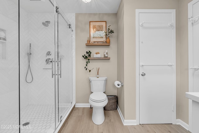3058 Governors Xing, Wall, NJ 07719 - bathroom with wood finished floors and a shower stall