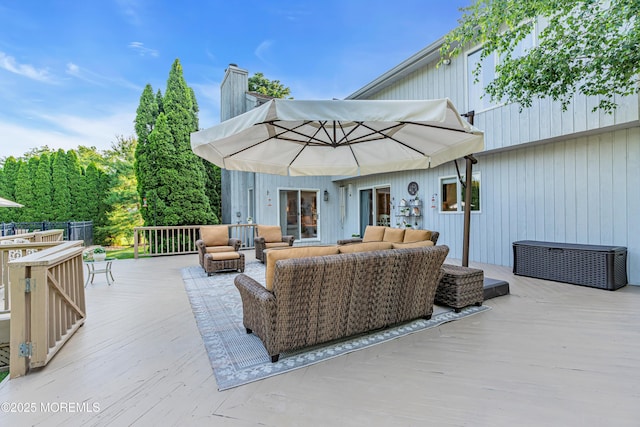 3058 Governors Xing, Wall, NJ 07719 - deck featuring an outdoor hangout area