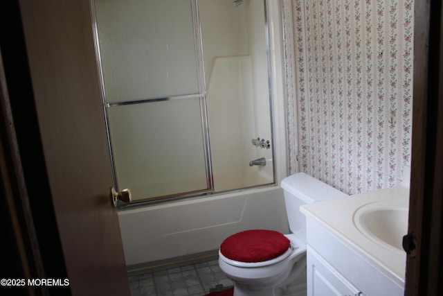 146 Mockingbird Way, Whiting, NJ 08759 - full bathroom featuring vanity and combined bath / shower with glass door