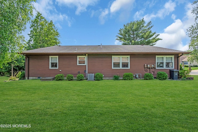 65 Sycamore Rd, Manahawkin, NJ 08050 - back of house featuring a yard and roof with shingles