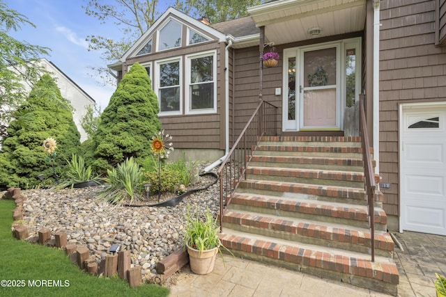 26 Shasta Ln, Toms River, NJ 08753 - property entrance with a garage