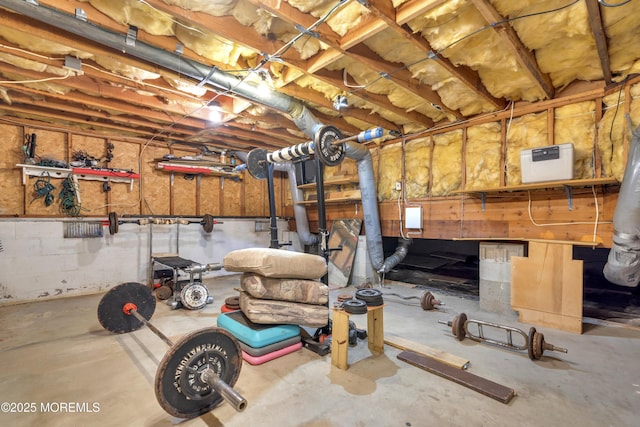 26 Shasta Ln, Toms River, NJ 08753 - view of unfinished below grade area