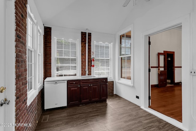 55 E Front St, Keyport, NJ 07735 - unfurnished sunroom with a sink and lofted ceiling