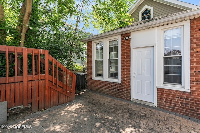 55 E Front St, Keyport, NJ 07735 - view of side of home featuring brick siding