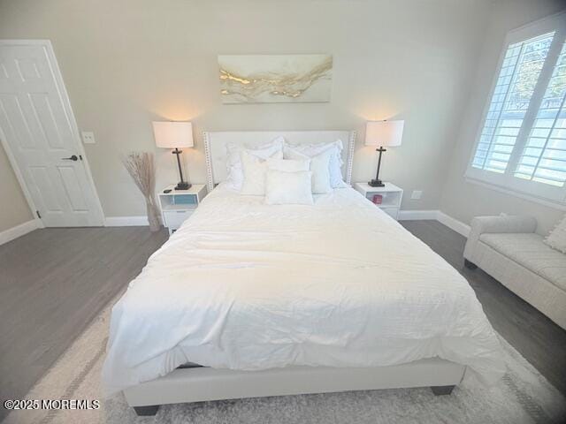 11 Bristlecone Dr, Howell, NJ 07731 - bedroom with baseboards and wood finished floors
