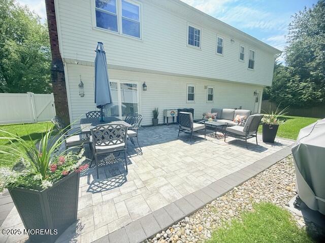 11 Bristlecone Dr, Howell, NJ 07731 - view of patio featuring outdoor lounge area, outdoor dining area, and area for grilling
