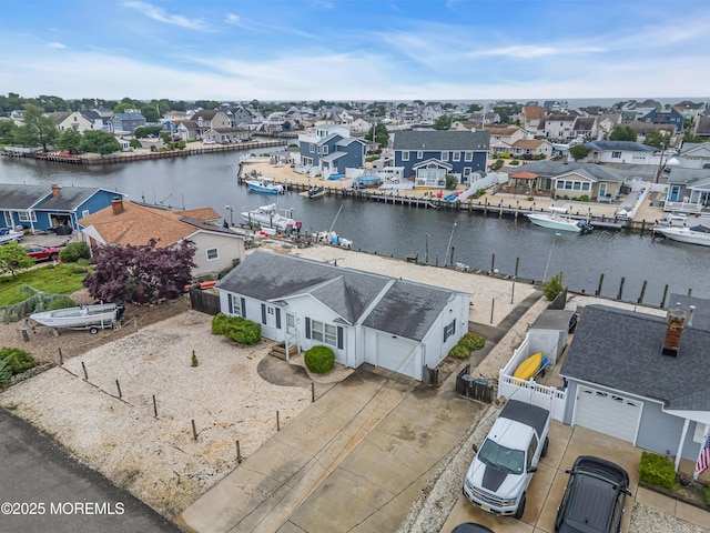 1209 Plover Ct, Forked River, NJ 08731 - aerial view of residential area featuring a large body of water