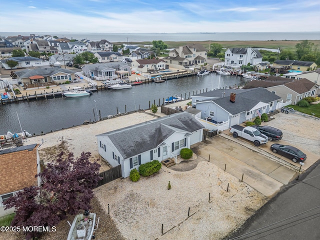 1209 Plover Ct, Forked River, NJ 08731 - aerial view of residential area featuring a large body of water