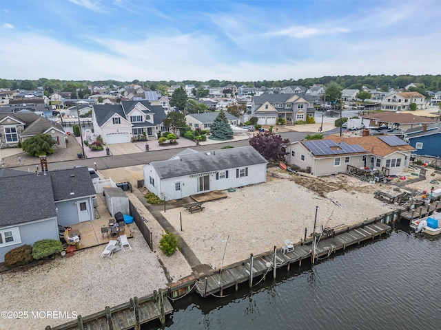 1209 Plover Ct, Forked River, NJ 08731 - aerial view of residential area featuring a nearby body of water