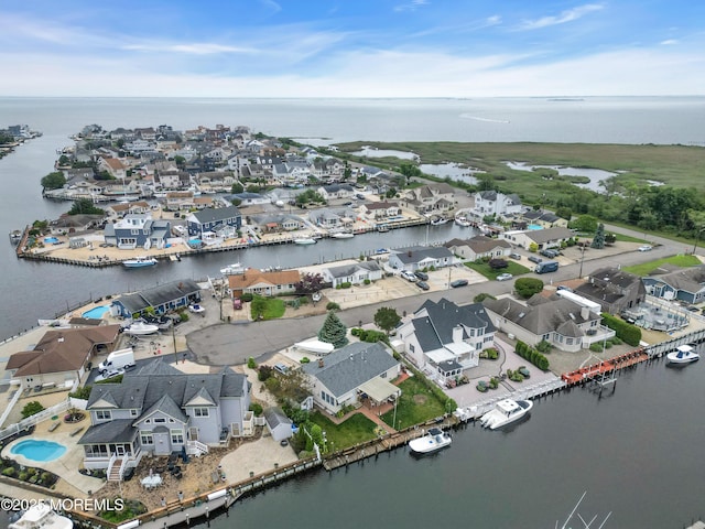 1209 Plover Ct, Forked River, NJ 08731 - aerial view of property and surrounding area with a nearby body of water and nearby suburban area