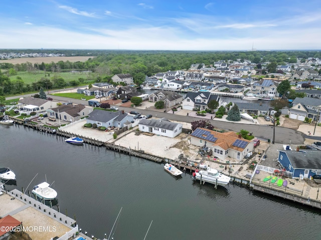 1209 Plover Ct, Forked River, NJ 08731 - aerial view of residential area with a nearby body of water