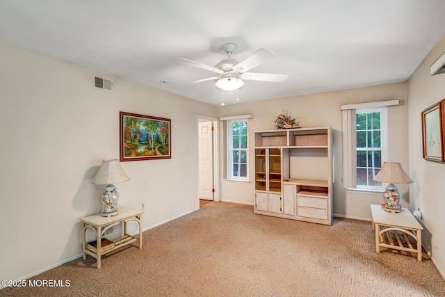 406 Betsy Ross Ln, Little Egg Harbor, NJ 08087 - sitting room with carpet and healthy amount of natural light