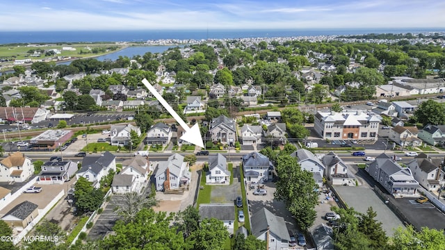 59591/2 Taylor Ave, Manasquan, NJ 08736 - aerial view of property's location featuring nearby suburban area and a nearby body of water